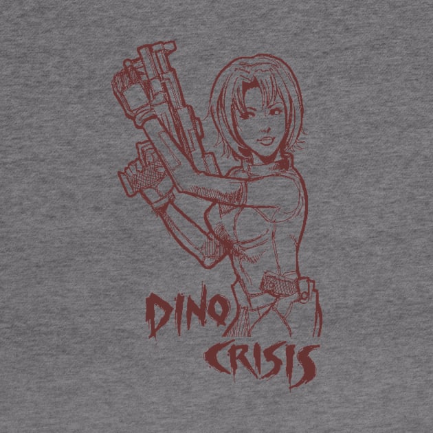 Dino Crisis Sketch by dposhirts